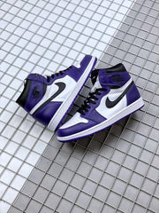 Nike Air Jordan 1 High OG Court Purple Sneakers 555088-500