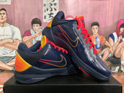 Nike Kobe Basketball Shoes in Navy, Red and Orange