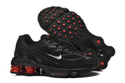Nike Shox Ride 2 Black and Red Sneakers