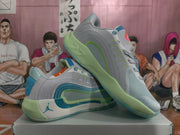 Jordan Basketball Sneakers Gray Blue
