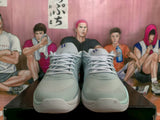 Nike Basketball Sneakers White Gray Blue
