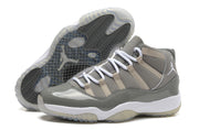 Jordan Air Jordan 11 High-Top Sneakers Gray White 378037-001