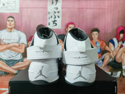 Jordan Air Jordan 20 White and Gray Basketball Sneakers